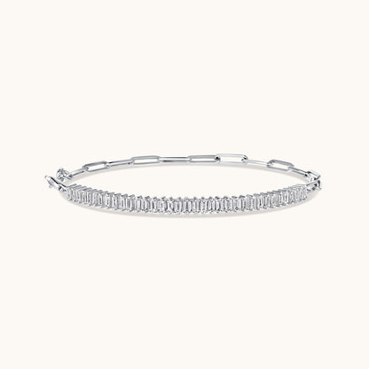 Lab Diamond Linked Up Chain Bracelet - Happy Jewelers Fine Jewelry Lifetime Warranty