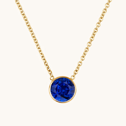 Day 1 | 12 Days of Christmas! Bezel Set Solitaire Birthstone Pendant