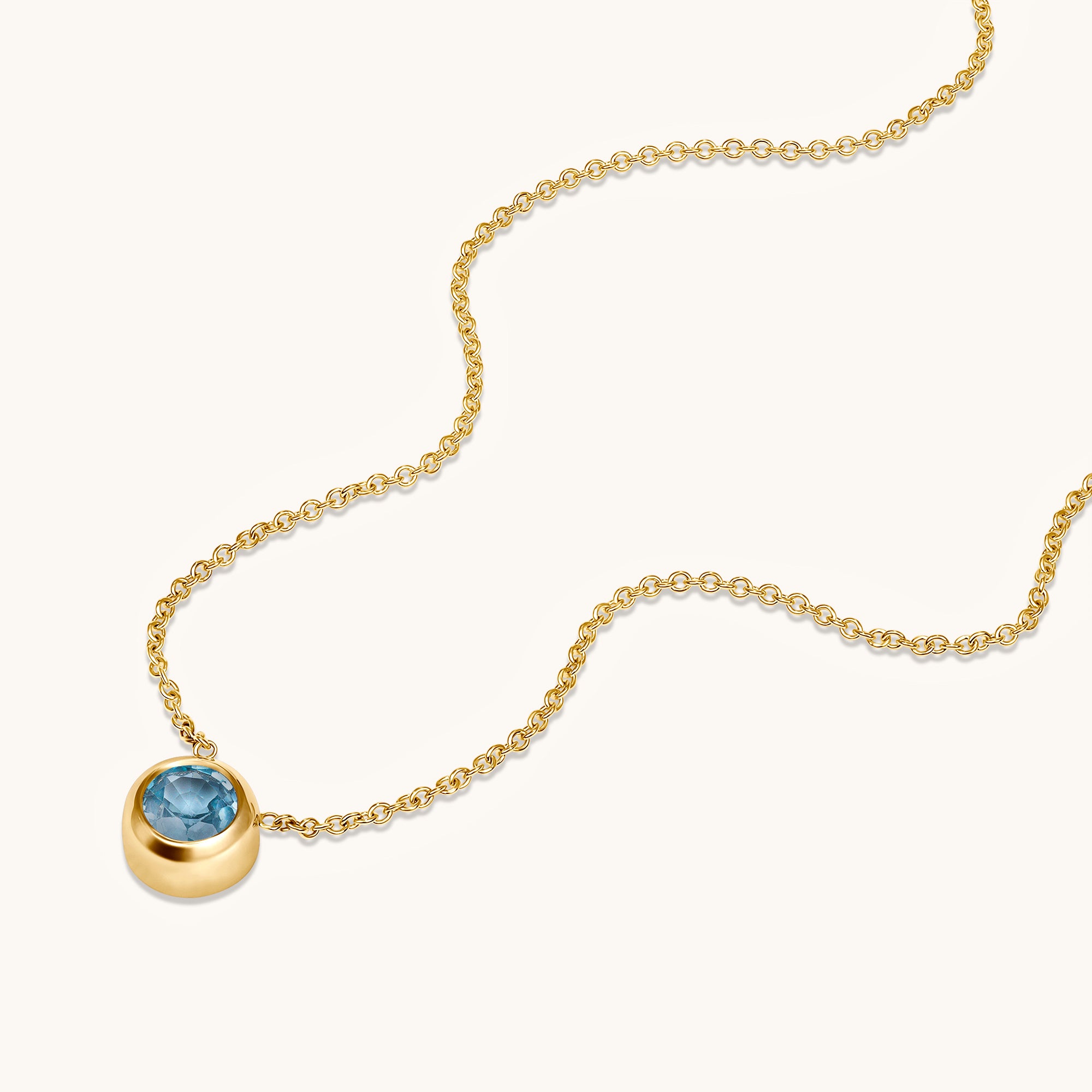 Day 1 | 12 Days of Christmas! Bezel Set Solitaire Birthstone Pendant