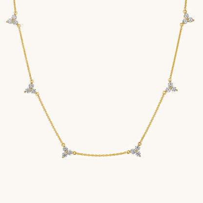 Day 2- 12 Days of Christmas! Trio Diamond Necklace