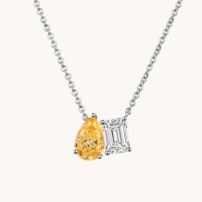 Golden Pair Necklace - Happy Jewelers Fine Jewelry Lifetime Warranty