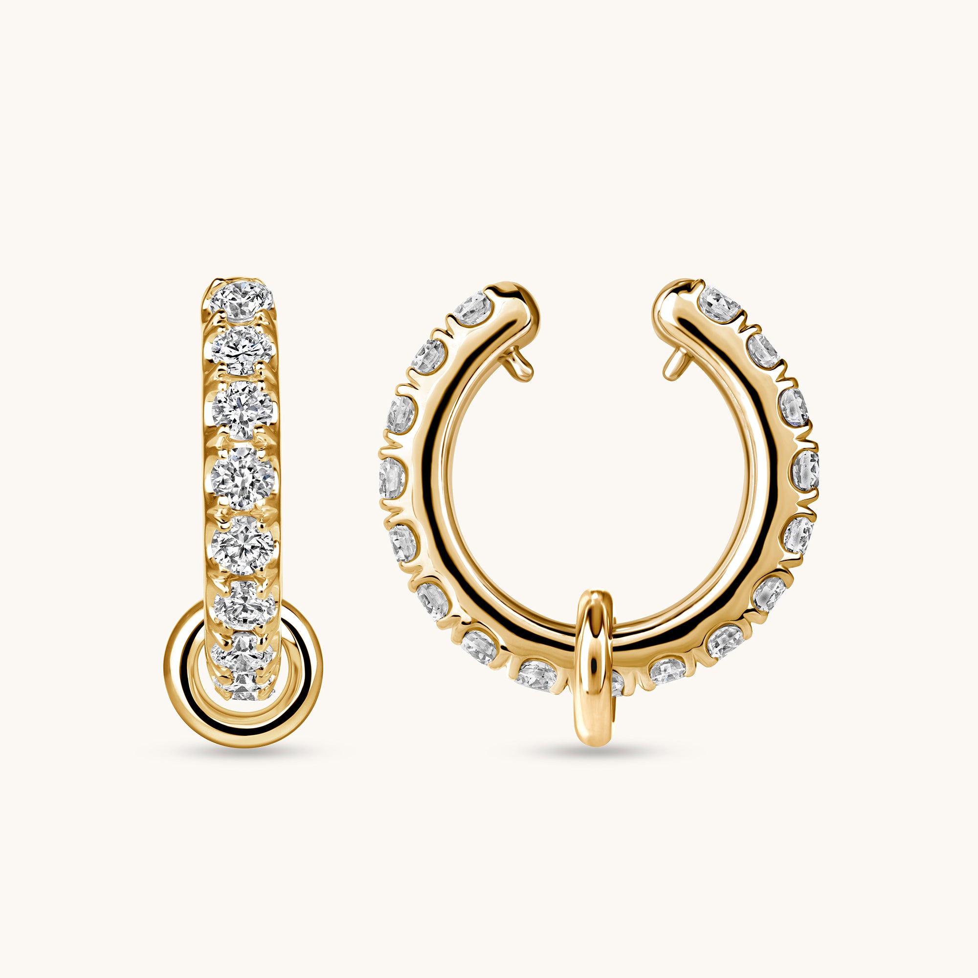 Ringlet Diamond Ear Cuff