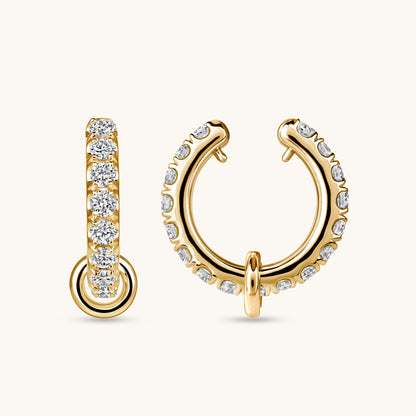 Ringlet Diamond Ear Cuff