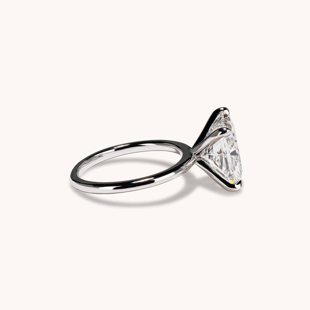 5.21 Radiant Lab Diamond Engagement Ring