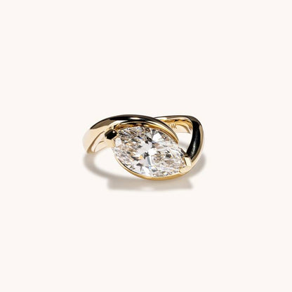 3.02 Marquise Lab Diamond Motion Engagement Ring - Happy Jewelers Fine Jewelry Lifetime Warranty