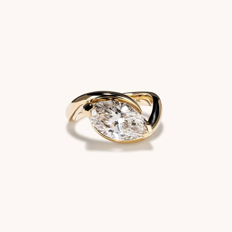 3.02 Marquise Lab Diamond Motion Engagement Ring - Happy Jewelers Fine Jewelry Lifetime Warranty