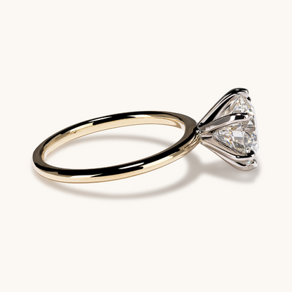 2.25 Round Lab Diamond Engagement Ring - Happy Jewelers Fine Jewelry Lifetime Warranty