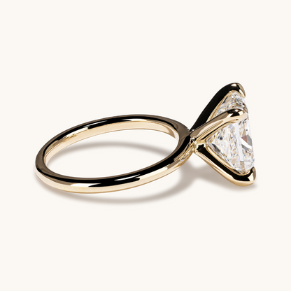 3.52 Princess Lab Diamond Engagement Ring - Happy Jewelers Fine Jewelry Lifetime Warranty