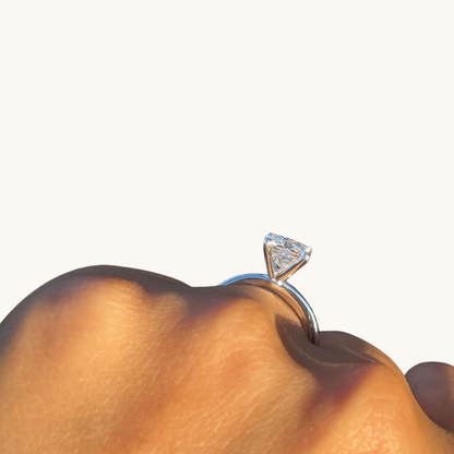 1.75 Princess Lab Diamond Engagement Ring - Happy Jewelers Fine Jewelry Lifetime Warranty