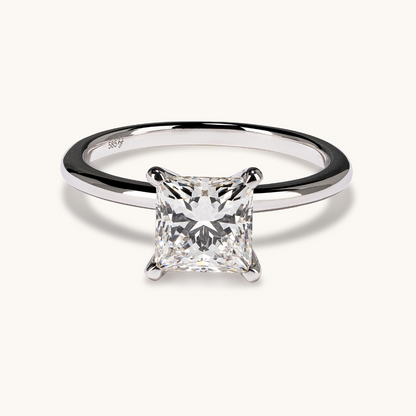 1.75 Princess Lab Diamond Engagement Ring - Happy Jewelers Fine Jewelry Lifetime Warranty