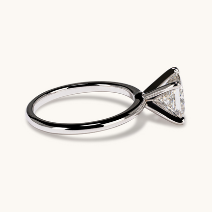 1.75 Princess Lab Diamond Engagement Ring - Happy Jewelers Fine Jewelry Lifetime Warranty