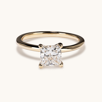 1.08 Princess Lab Diamond Engagement Ring - Happy Jewelers Fine Jewelry Lifetime Warranty