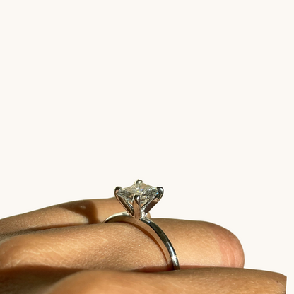 1.01 Radiant Lab Diamond Engagement Ring - Happy Jewelers Fine Jewelry Lifetime Warranty