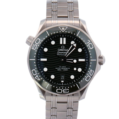 Omega Seamaster 42mm Green Dial Watch Ref# 210.30.42.20.10.001 - Happy Jewelers Fine Jewelry Lifetime Warranty