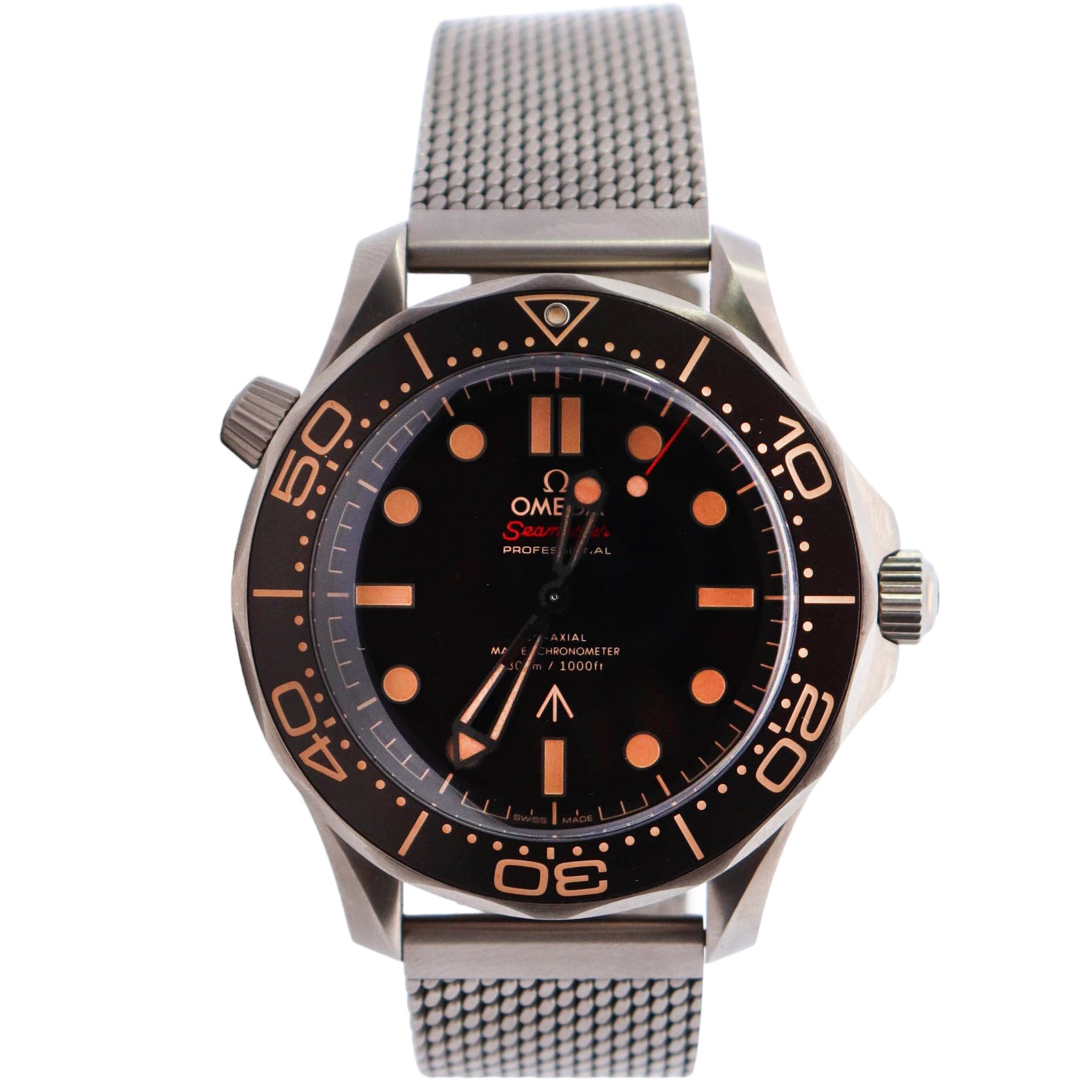 Omega Seamaster 42mm Brown Dial Ref# 210.92.42.20.01.001 - Happy Jewelers Fine Jewelry Lifetime Warranty