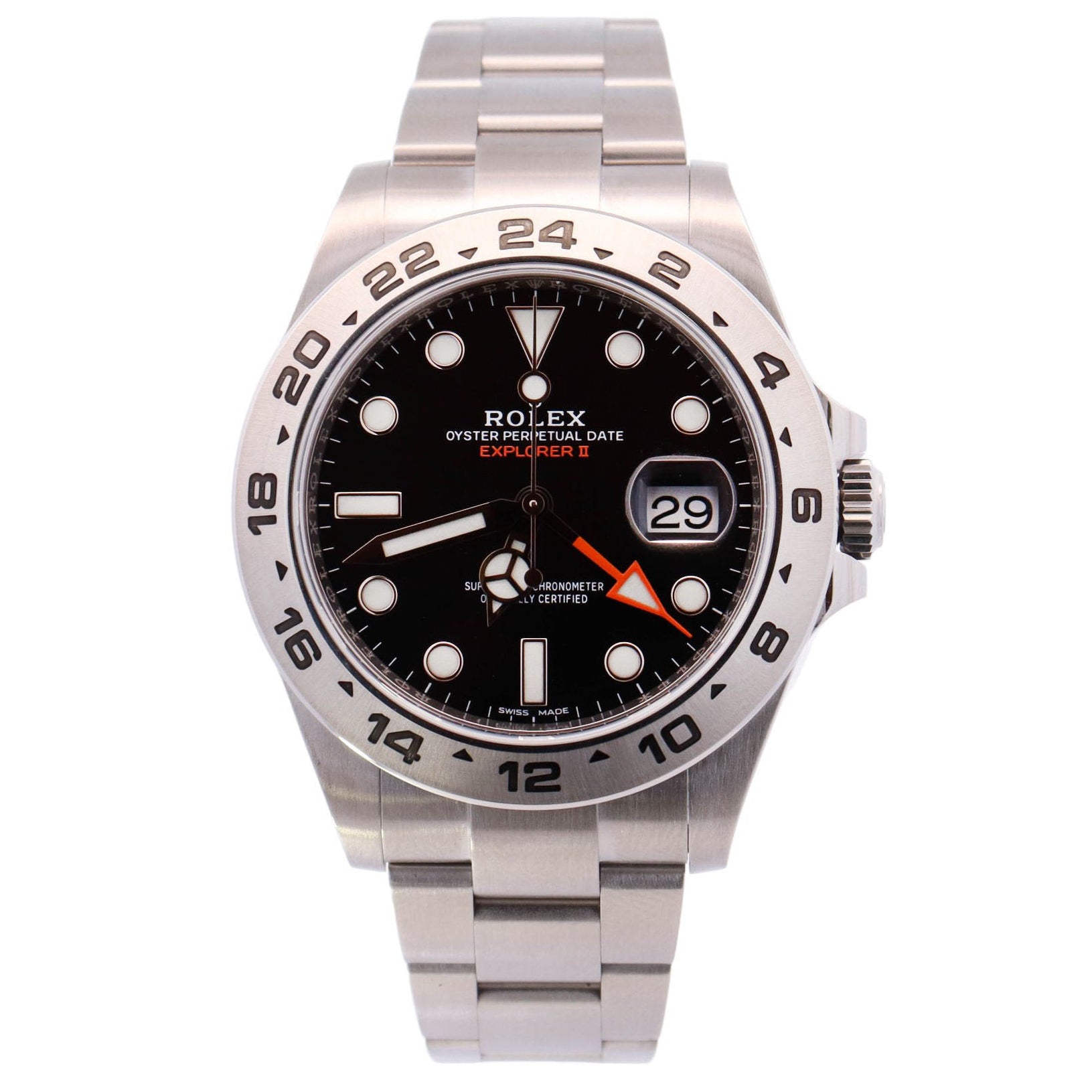 Rolex Explorer II 42mm Black Dial Watch Ref# 226570 - Happy Jewelers Fine Jewelry Lifetime Warranty