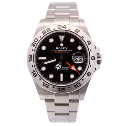 Rolex Explorer II 42mm Black Dial Watch Ref# 226570 - Happy Jewelers Fine Jewelry Lifetime Warranty