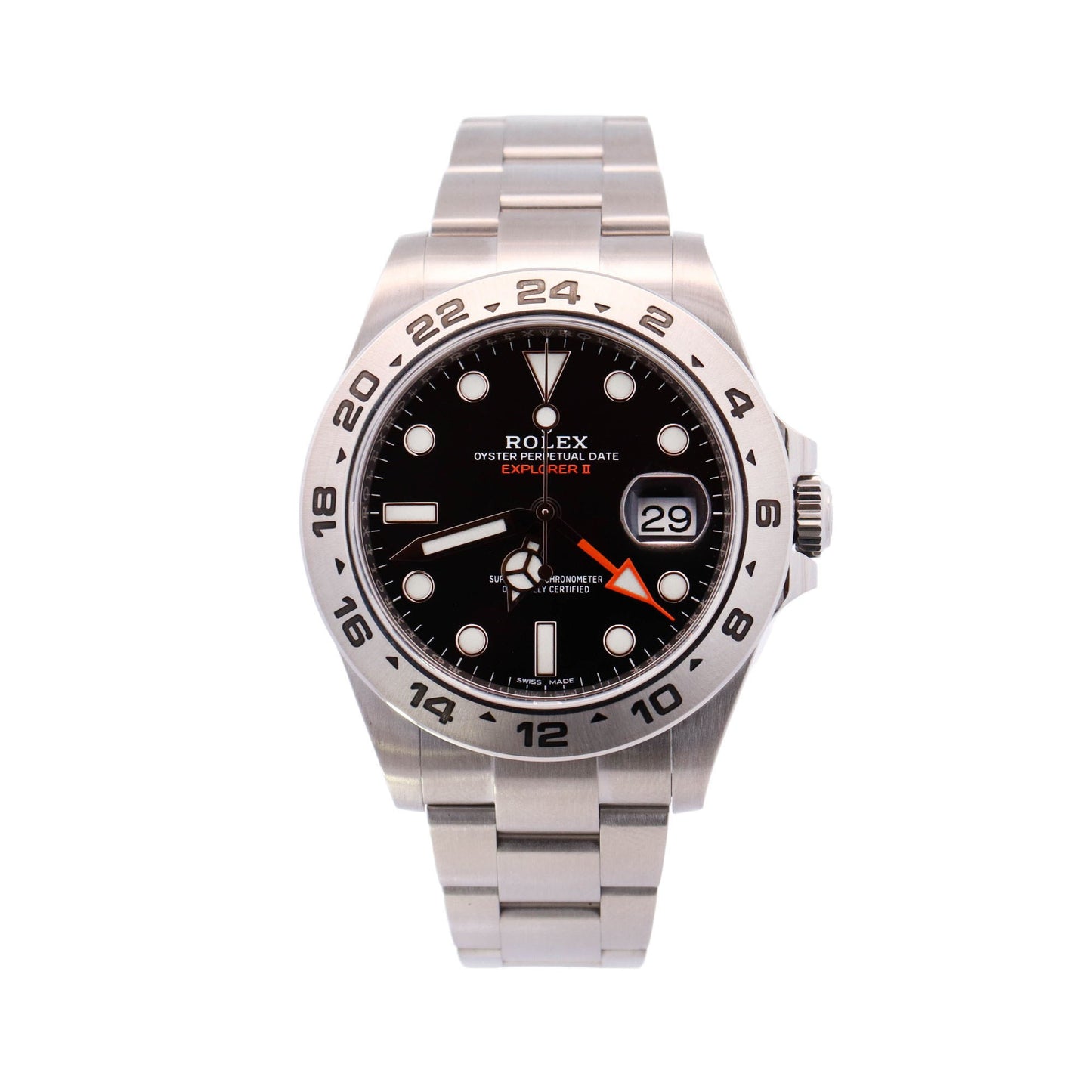 Rolex Explorer II 42mm Black Dial Watch Ref# 226570