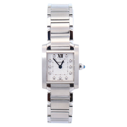 Cartier Tank 25mm Silver Dial Watch Ref# WE110006 - Happy Jewelers Fine Jewelry Lifetime Warranty