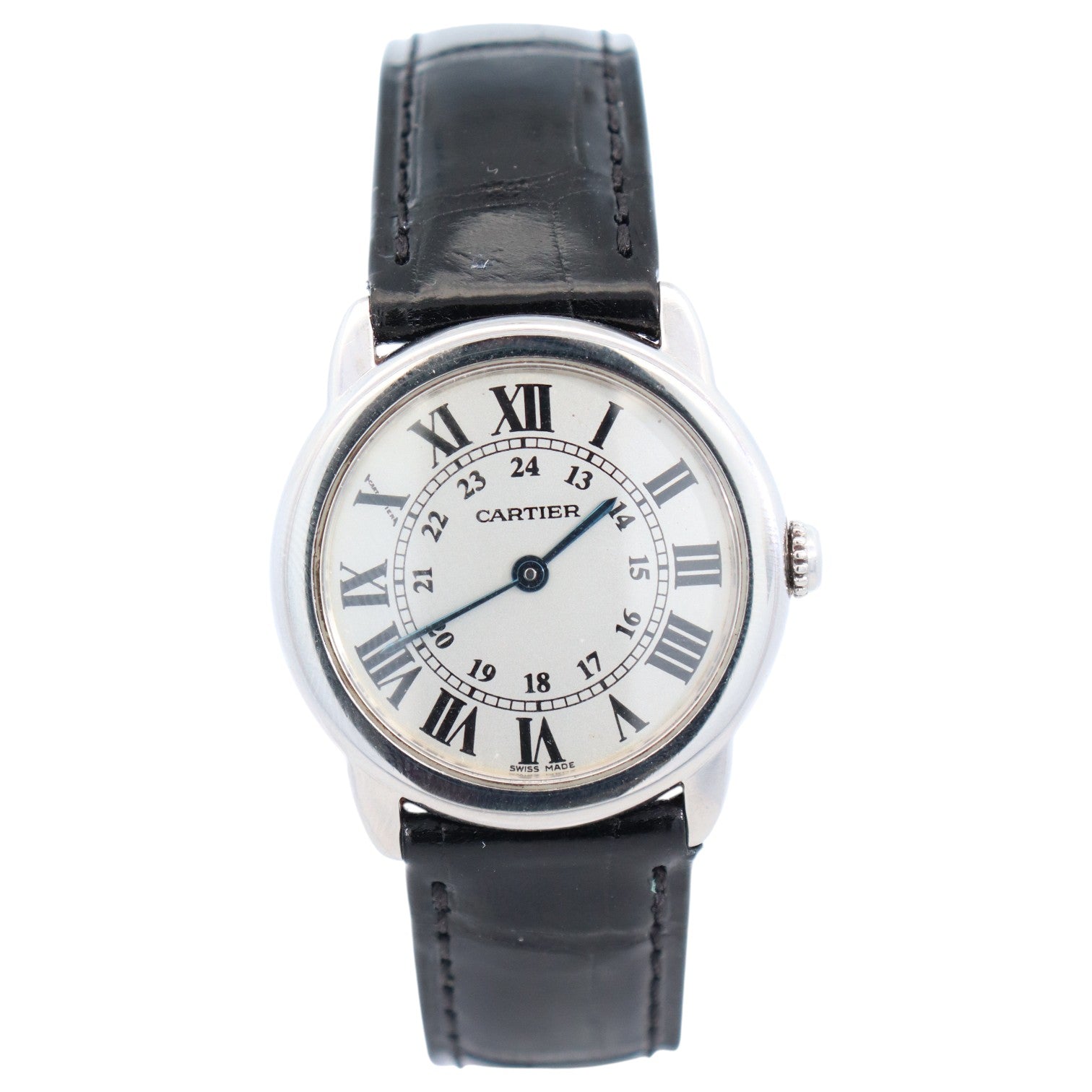 Cartier Ronde Solo 29mm White Dial Watch Ref# W6700155 - Happy Jewelers Fine Jewelry Lifetime Warranty