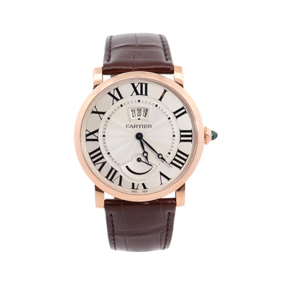 Cartier Rotonde 40mm Silver Dial Watch Ref# W1556252 - Happy Jewelers Fine Jewelry Lifetime Warranty