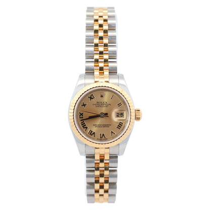Rolex Datejust 26mm Champagne Dial Watch Ref# 179173 - Happy Jewelers Fine Jewelry Lifetime Warranty