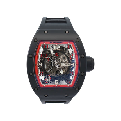 Richard Mille RM030 42mm Skeletonized  Dial Watch Ref# RM30 - Happy Jewelers Fine Jewelry Lifetime Warranty