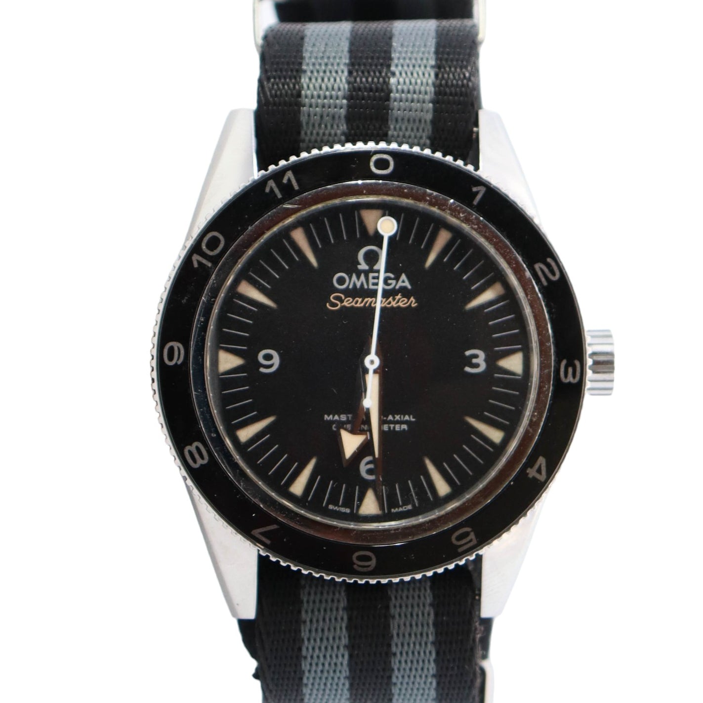 Omega Seamaster 41mm Black Dial Watch Ref# 233.32.41.21.01.001 - Happy Jewelers Fine Jewelry Lifetime Warranty
