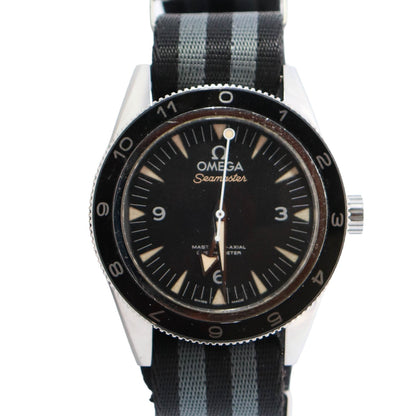 Omega Seamaster 41mm Black Dial Watch Ref# 233.32.41.21.01.001 - Happy Jewelers Fine Jewelry Lifetime Warranty