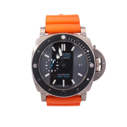 Panerai Luminor 47mm Black Dial Watch Ref# PAM01389 - Happy Jewelers Fine Jewelry Lifetime Warranty