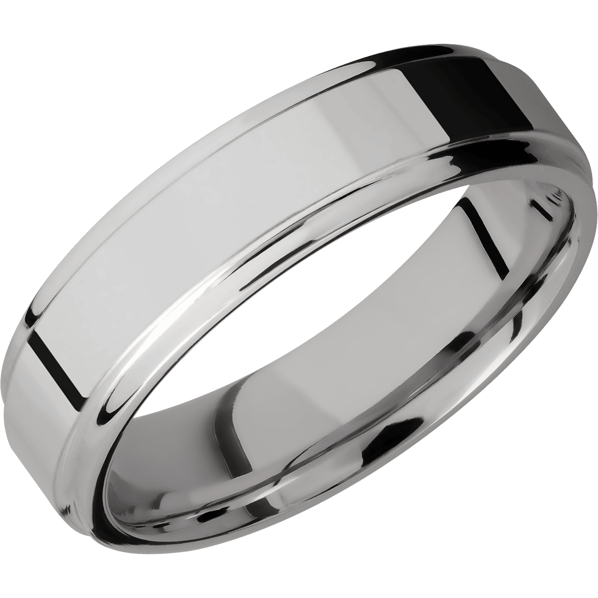 Titanium + Polish , Polish Finish - Happy Jewelers Fine Jewelry Lifetime Warranty