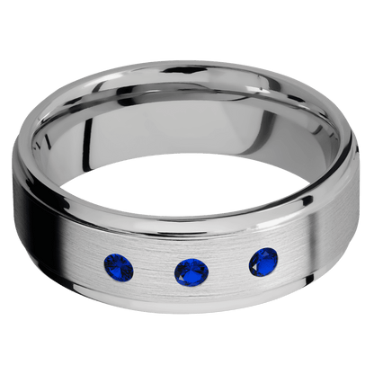 Titanium + Satin , Polish Finish - Happy Jewelers Fine Jewelry Lifetime Warranty