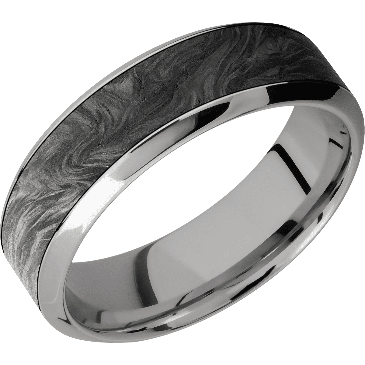 Titanium + Polish , Polish Finish - Happy Jewelers Fine Jewelry Lifetime Warranty