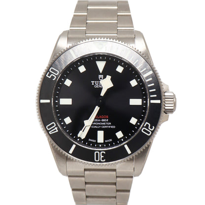 Tudor Pelagos 39mm Black Dial Watch Ref# 25407N - Happy Jewelers Fine Jewelry Lifetime Warranty