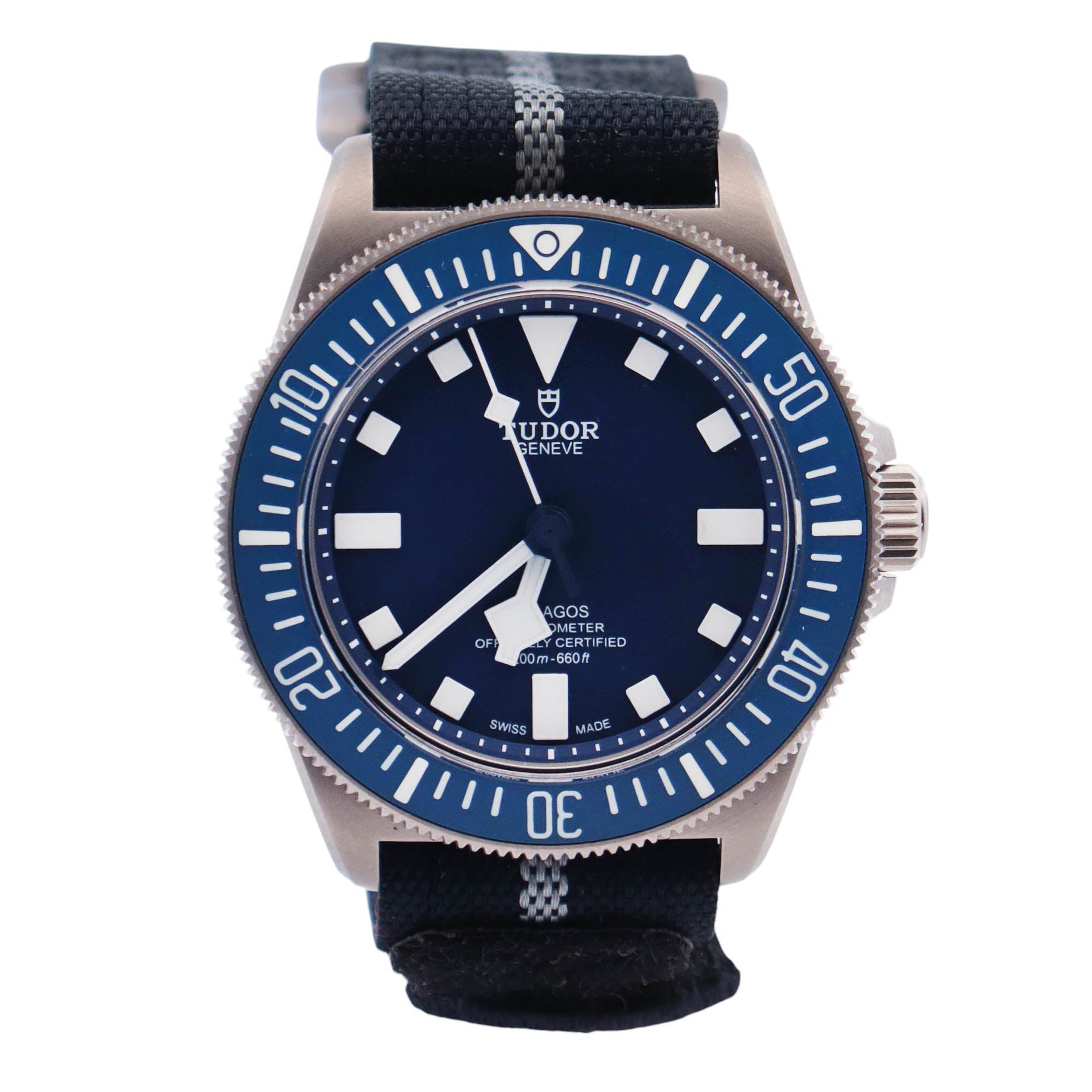 Tudor Pelagos 42mm Blue Dial Watch Ref# 25707B/21 - Happy Jewelers Fine Jewelry Lifetime Warranty
