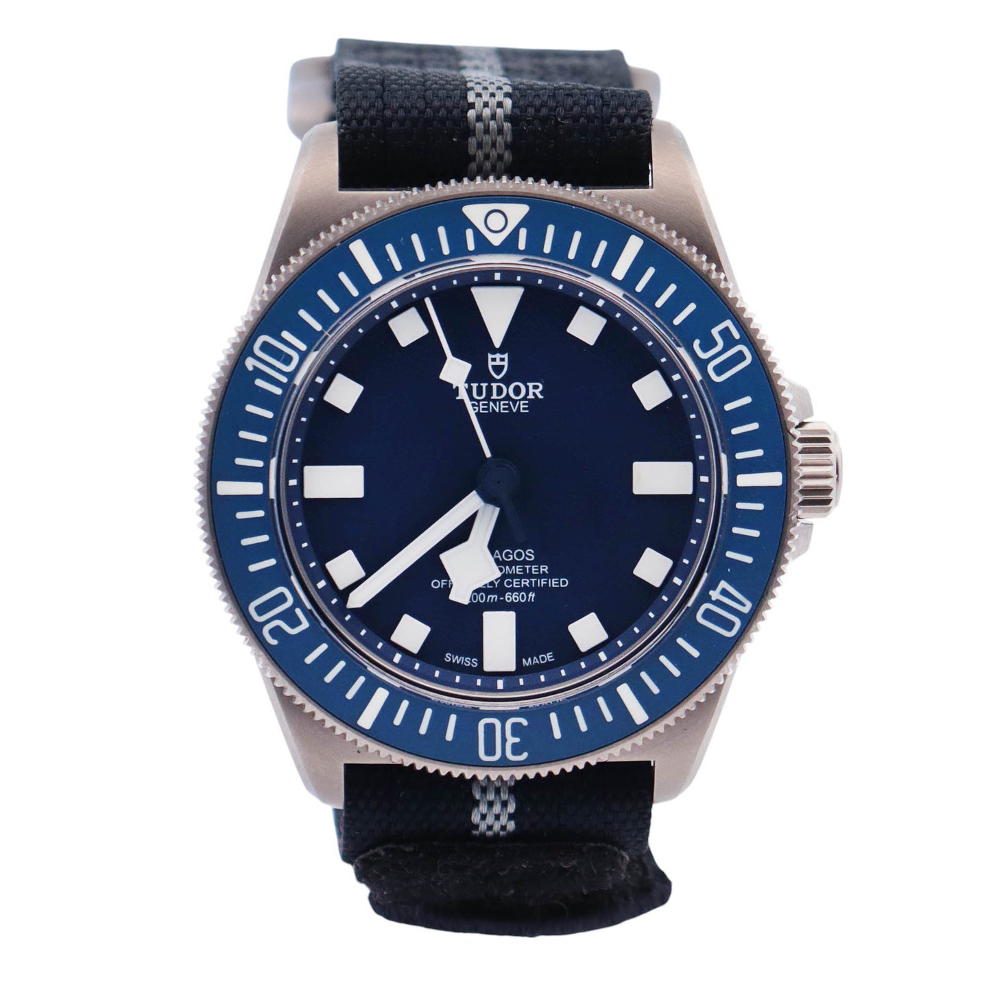 Tudor Pelagos 42mm Blue Dial Watch Ref# 25707B/21