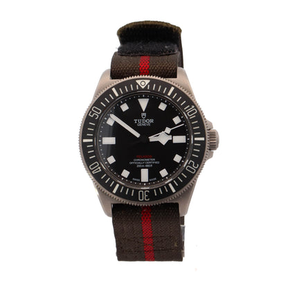 Tudor Pelagos FXD 42mm Black Dot Dial Watch ReF# 25717N - Happy Jewelers Fine Jewelry Lifetime Warranty