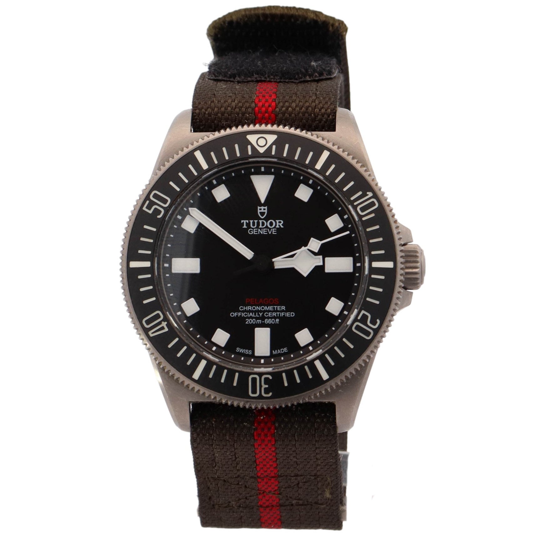 Tudor Pelagos 42mm Black Dot Dial Watch Ref# 25717N - Happy Jewelers Fine Jewelry Lifetime Warranty