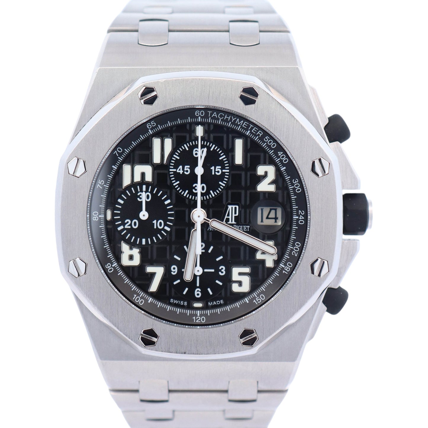 Audemars Piguet Royal Oak Offshore 42mm Black Dial Ref# 26020ST.OO.D001IN.01.A