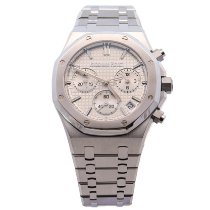 Audemars Piguet Royal Oak 41mm Silver Dial Watch Ref# 26240ST.OO.1320ST.03 - Happy Jewelers Fine Jewelry Lifetime Warranty