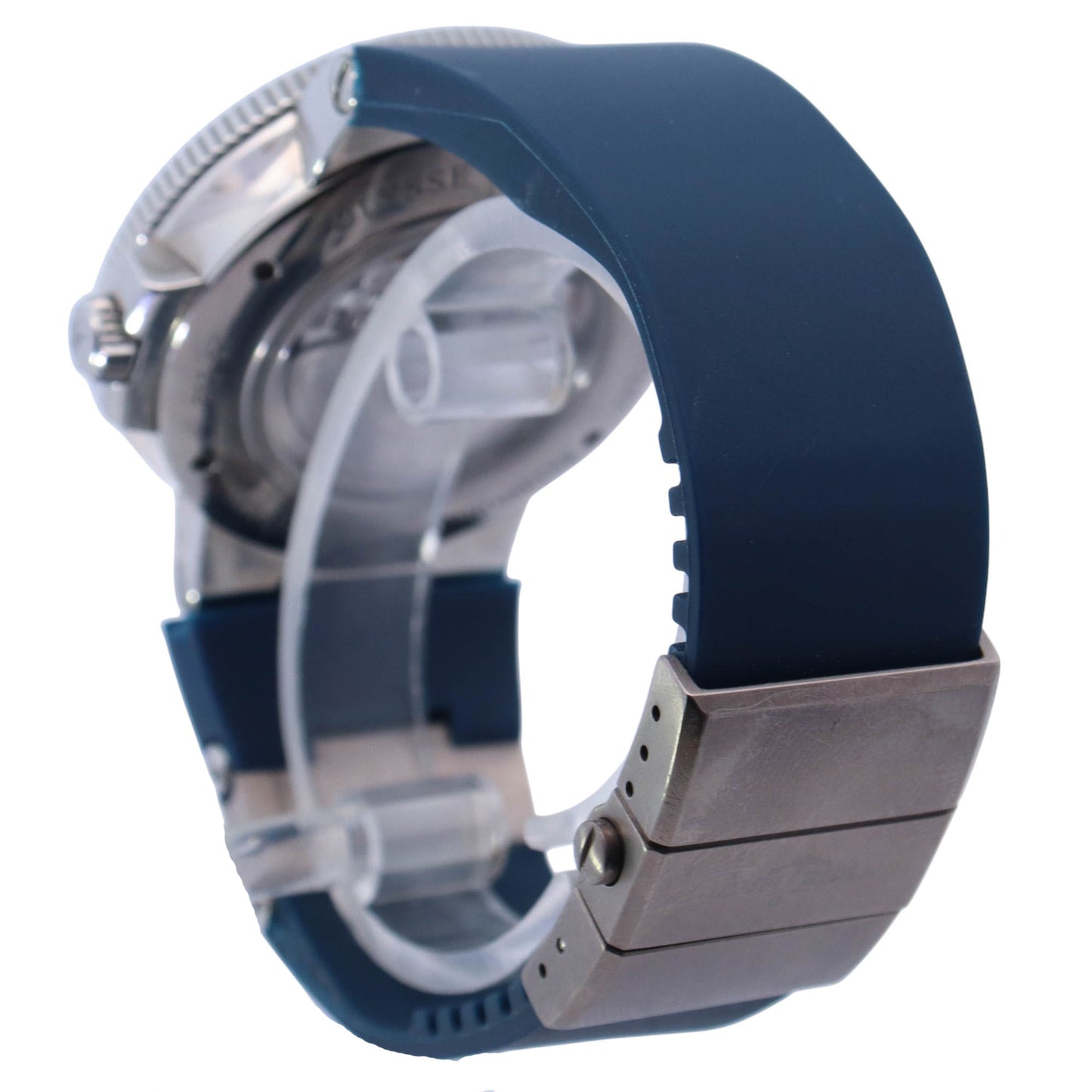 Ulysse Nardin Marine Chronometer Stainless Steel 43mm Blue Roman Dial Watch Reference# 263.67.3.43 - Happy Jewelers Fine Jewelry Lifetime Warranty