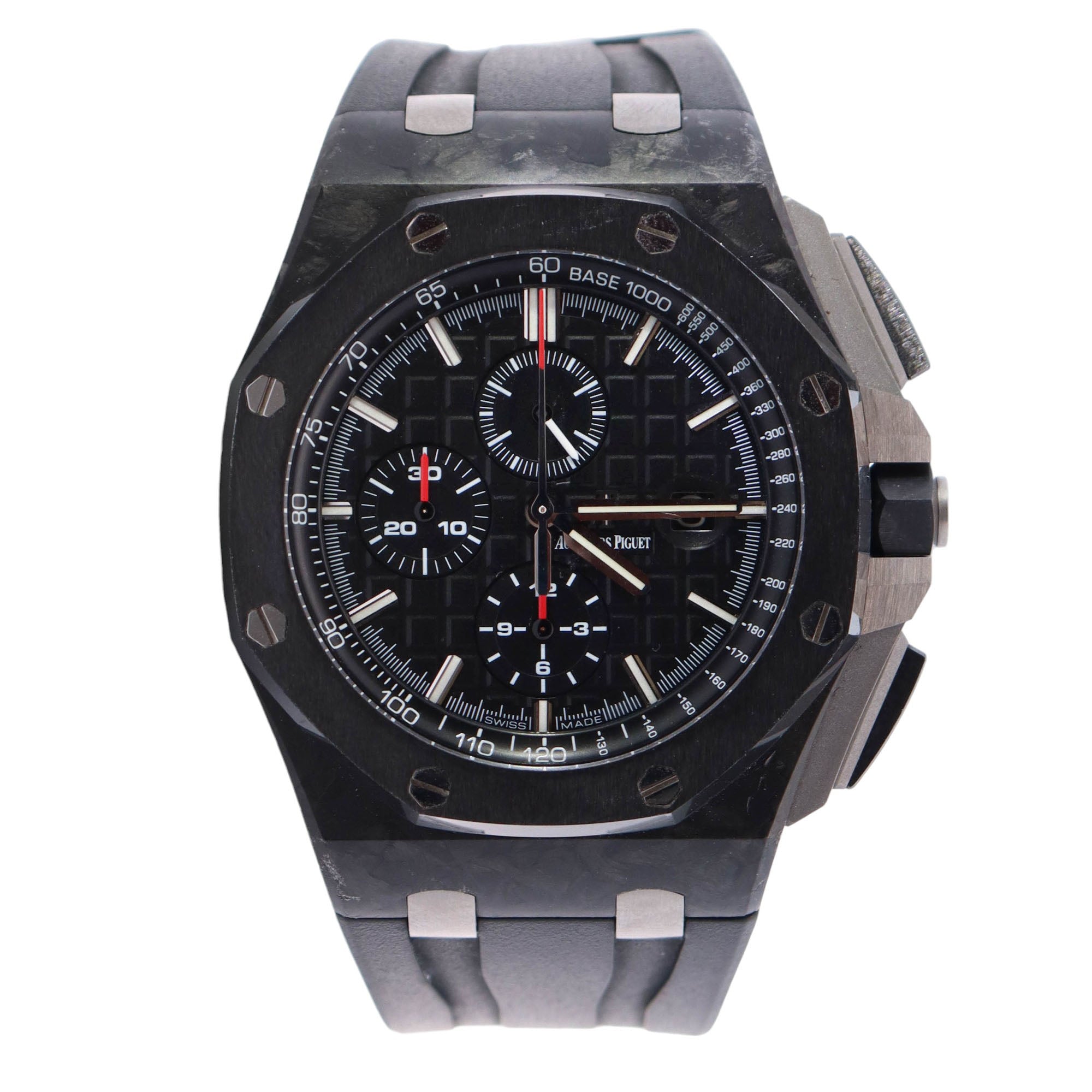 Audemars Piguet Royal Oak Offshore 44mm Black Dial Ref# 26400AU.OO.A002CA.01 - Happy Jewelers Fine Jewelry Lifetime Warranty
