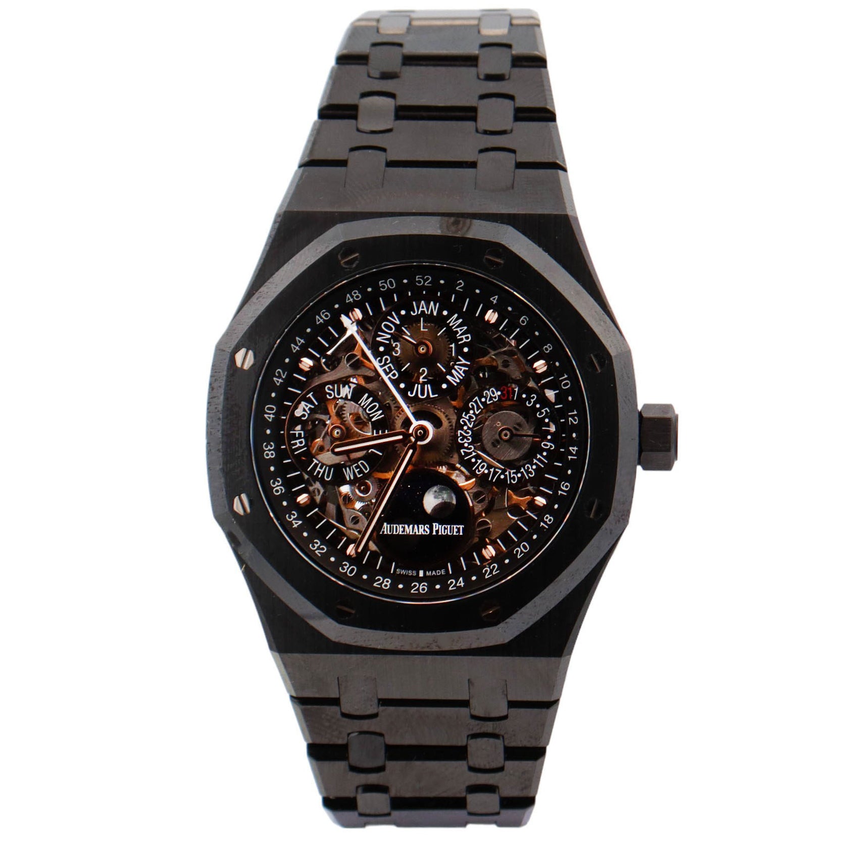 Audemars Piguet Royal Oak 41mm Openwork Dial Watch Ref# 26585CE.OO.122 ...