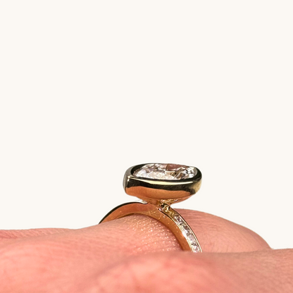 2.01 Marquise Lab Diamond Engagement Ring - Happy Jewelers Fine Jewelry Lifetime Warranty