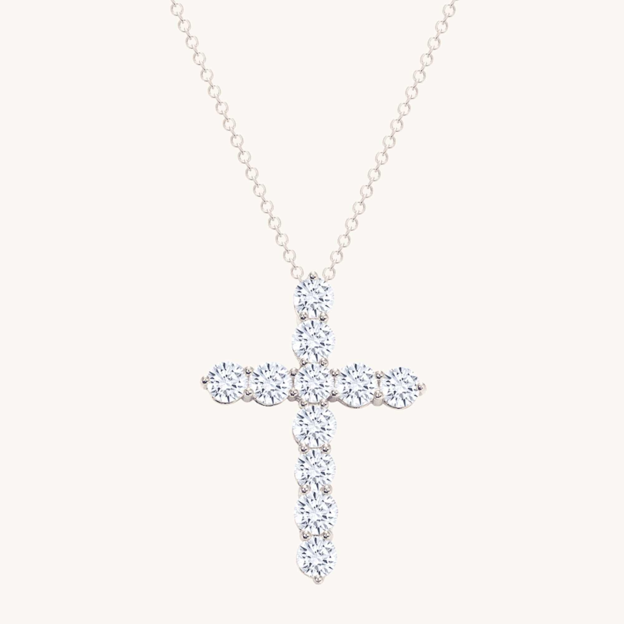 Day 8- 12 Days of Christmas! Medium Classic Cross Necklace
