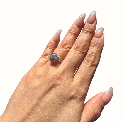 2.04 Carat Round Lab Created Diamond Engagement Ring - Happy Jewelers Fine Jewelry Lifetime Warranty