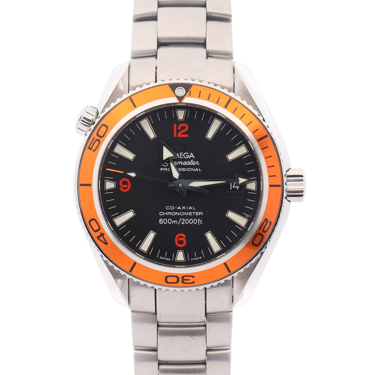 Omega Seamaster Planet Ocean 600M 42mm Black Dial Watch Ref# 2209.50.00