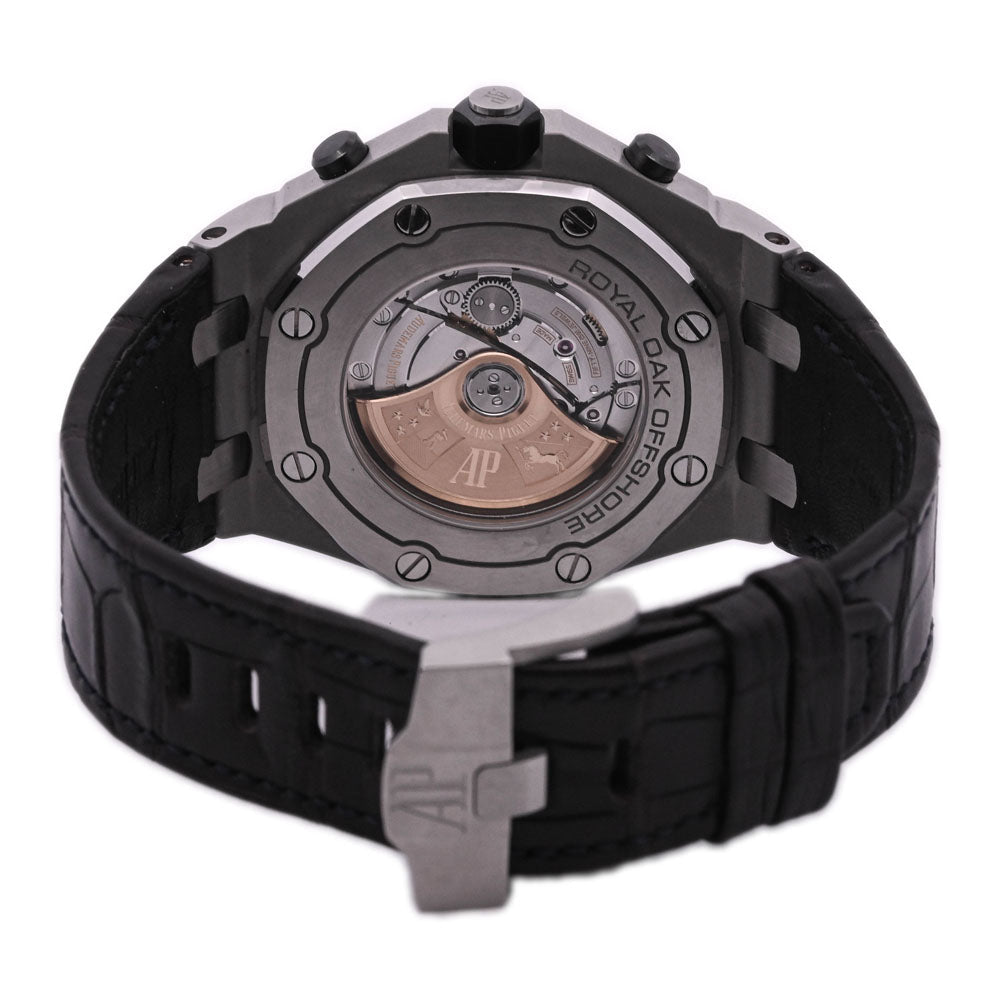 Audemars Piguet Royal Oak Offshore Stainless Steel 42mm Brown Chograph Dial Watch Reference# 26470ST.OOA099CR.01 - Happy Jewelers Fine Jewelry Lifetime Warranty