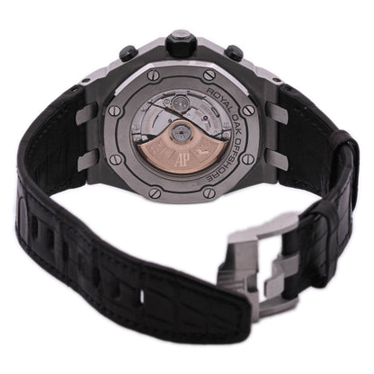 Audemars Piguet Royal Oak Offshore Stainless Steel 42mm Brown Chograph Dial Watch Reference# 26470ST.OOA099CR.01 - Happy Jewelers Fine Jewelry Lifetime Warranty