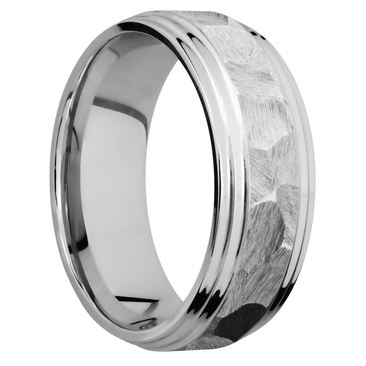 10K White Gold + Rock , Polish Finish - Happy Jewelers Fine Jewelry Lifetime Warranty